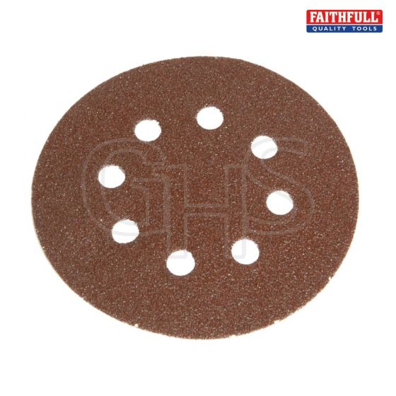 Hook & Loop Sanding Disc 150mm DID2 Coarse (Pack of 5)