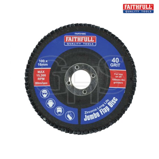 Flap Disc 100mm Coarse