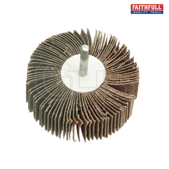 Flap Wheel 80 x 30mm Fine 80 grit