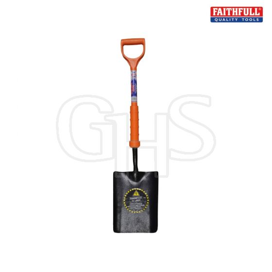 Taper Mouth Shovel Fibreglass Insulated Shaft YD