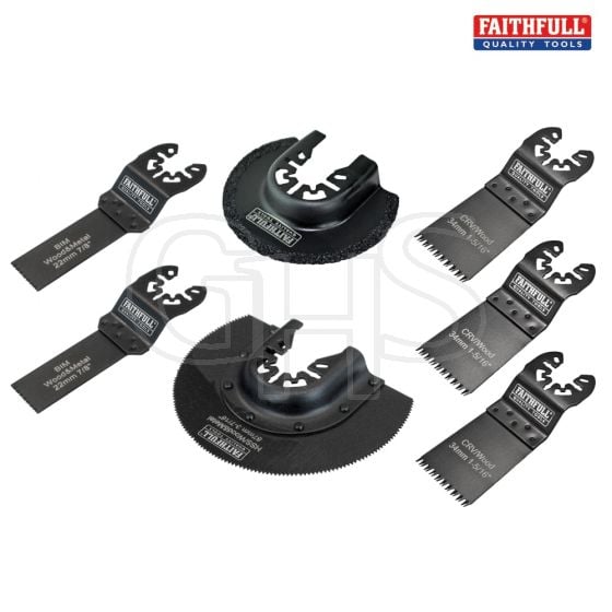 Multi-Function Tool Blade Set of 7