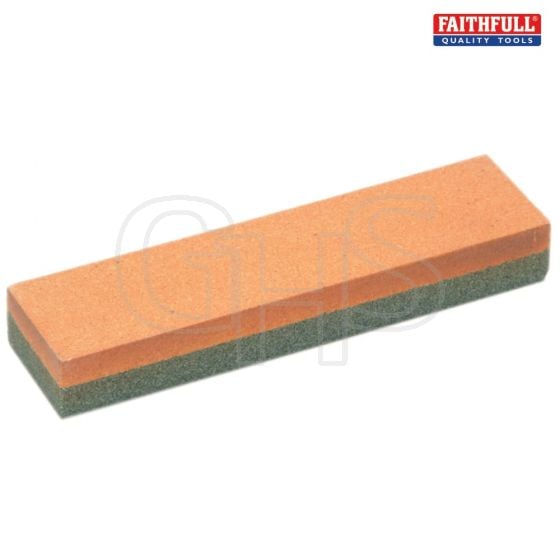 Combination Oilstone Aluminium Oxide 100 x 25 x 12.5mm