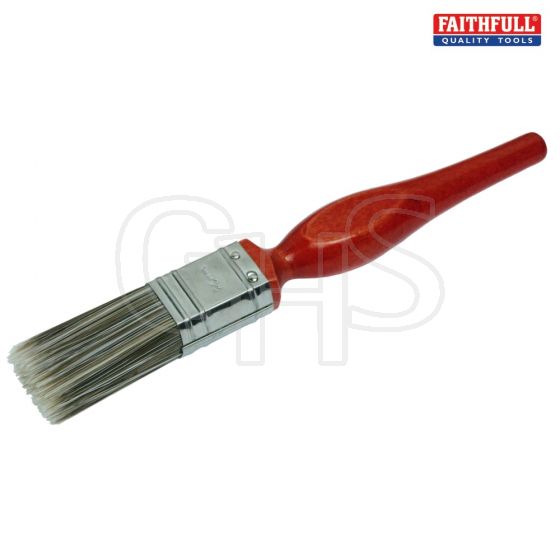 Faithfull Superflow Synthetic Paint Brush 25mm (1in) - 7500310