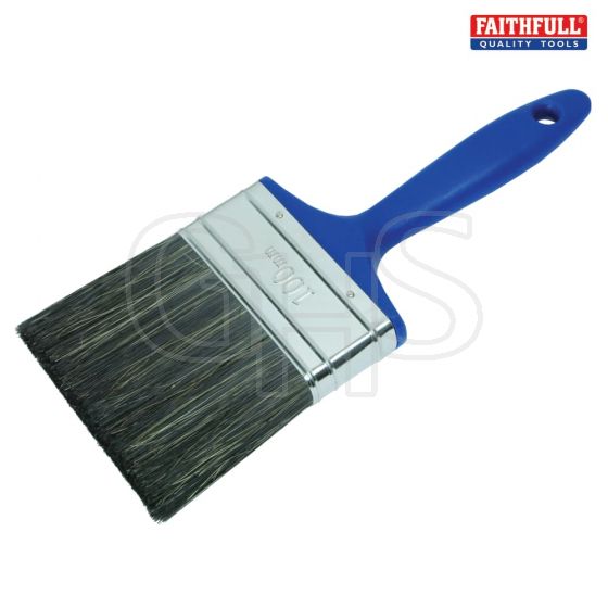 Faithfull Shed & Fence Brush 100mm (4 in) - 75018116