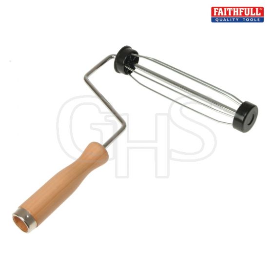 Faithfull Wood Handle Roller Frame 228 x 38mm (9 x 1.1/2in) - 750710W9