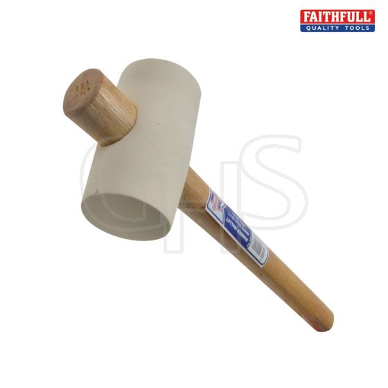 Rubber Mallet - White 567g (20oz)