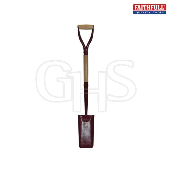 Faithfull Solid Socket Shovel - Cable Laying MYD - 5CLMYD