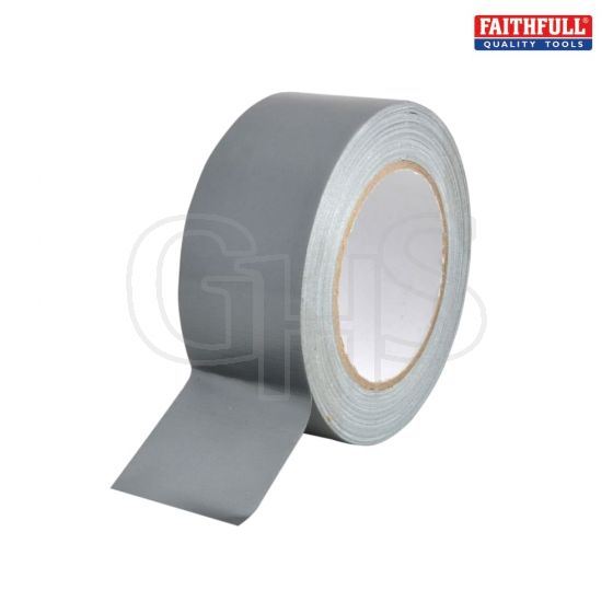 Heavy-Duty Gaffa Tape 50mm x 25m Silver