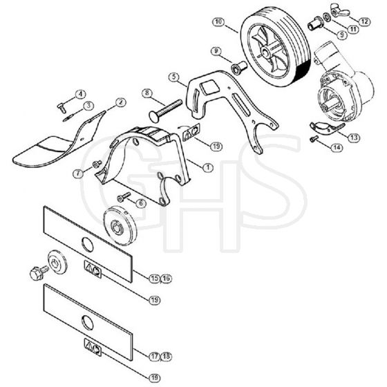 Genuine Stihl FC110 / S - Deflector FC 110