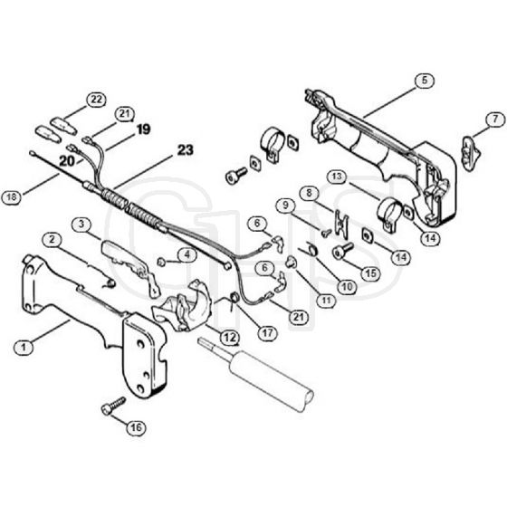 Genuine Stihl FC72 / H - Handle