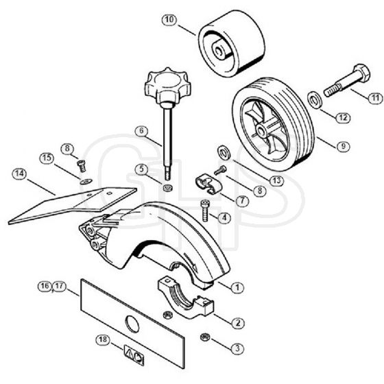 Genuine Stihl FC75 / S Deflector GHS