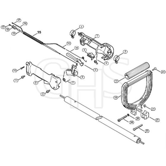 Genuine Stihl FC83 / J - Handle