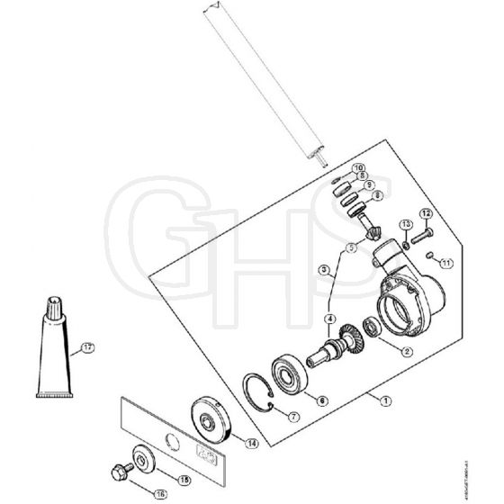 Genuine Stihl FC95 Z / N - Gear head FC 95