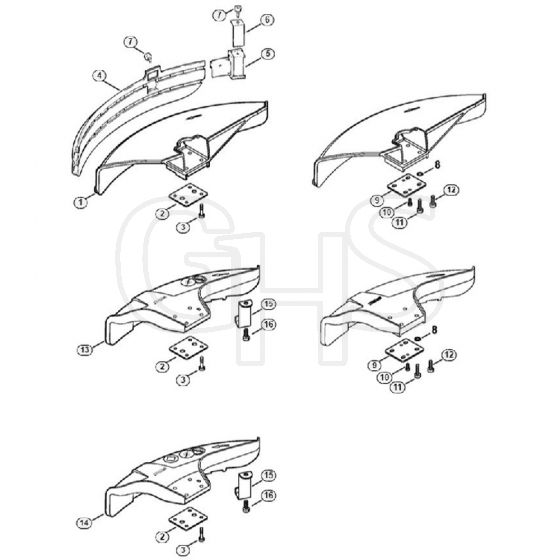 Genuine Stihl FR130 T / N - Deflector