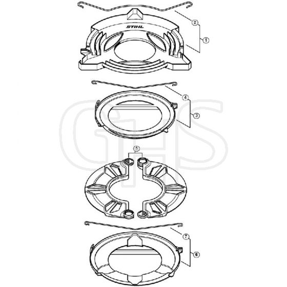 Genuine Stihl FS100 / T - Transport Guard