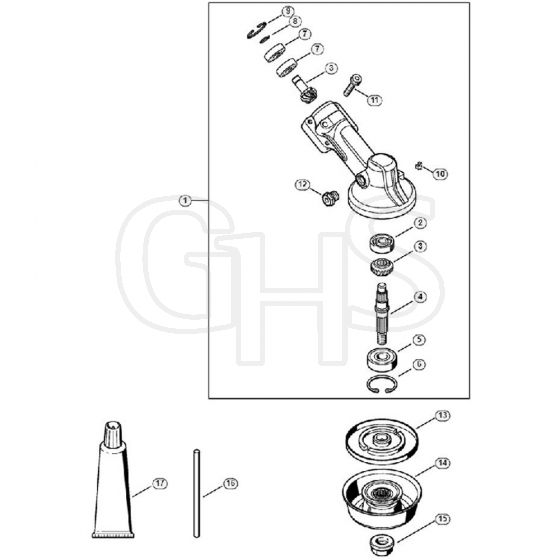 Genuine Stihl FS111 / L - Gear Head