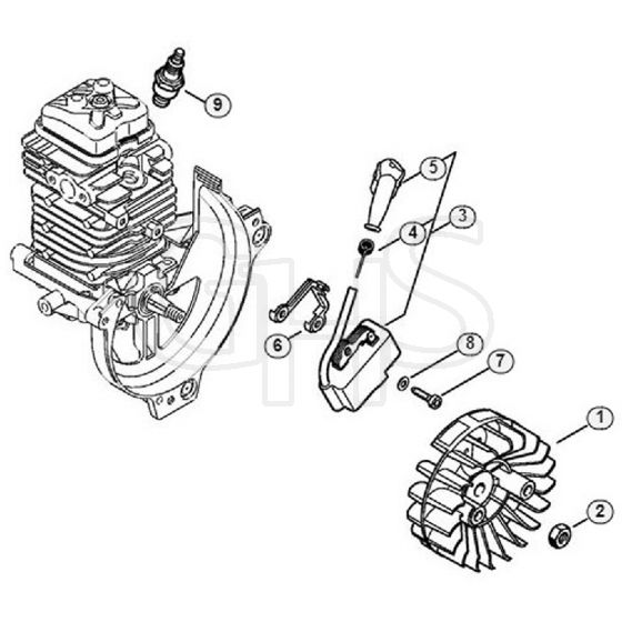 Genuine Stihl FS131 / D - Ignition System