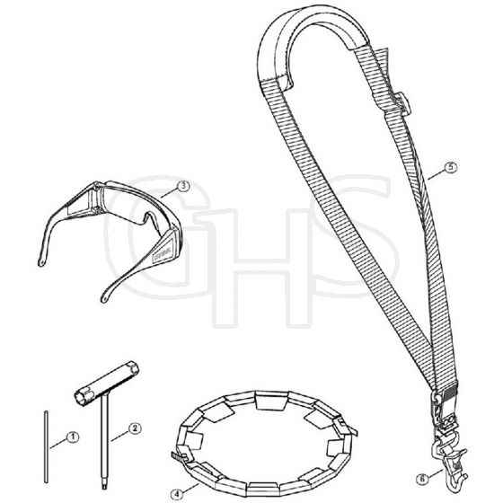 Genuine Stihl FS23 C-E / K - Tools, Extras