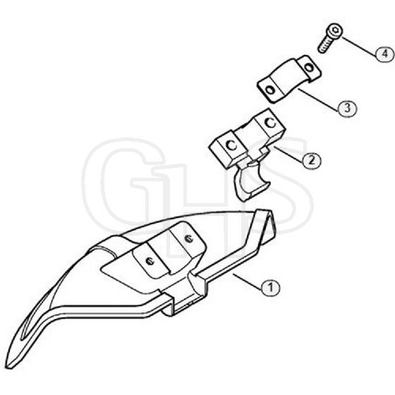 Genuine Stihl FS25 C-E / J - Deflector