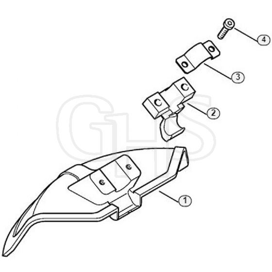 Genuine Stihl FS26 RC-E / J - Deflector