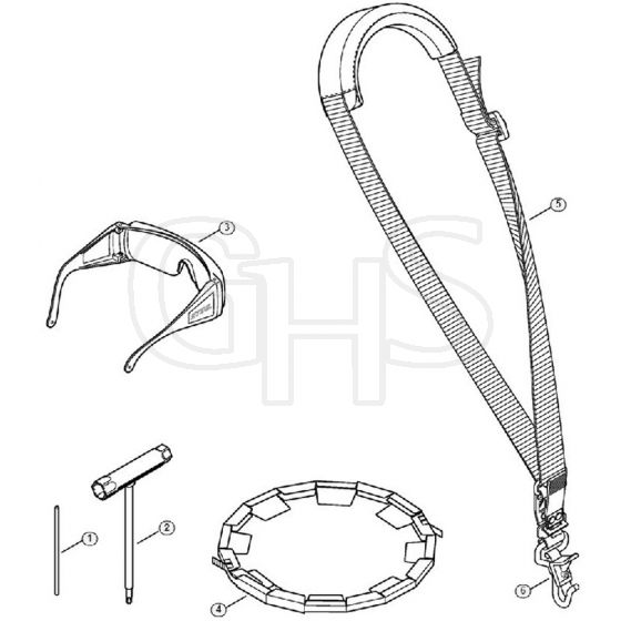 Genuine Stihl FS26 RC-E / K - Tools, Extras