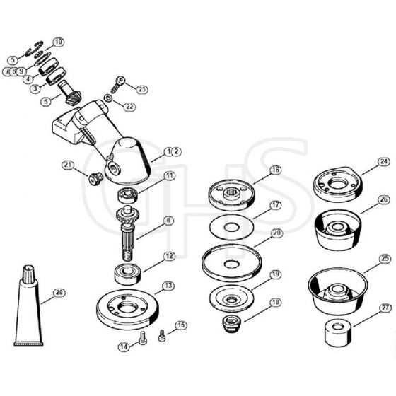 Genuine Stihl FS300 / T - Gear head