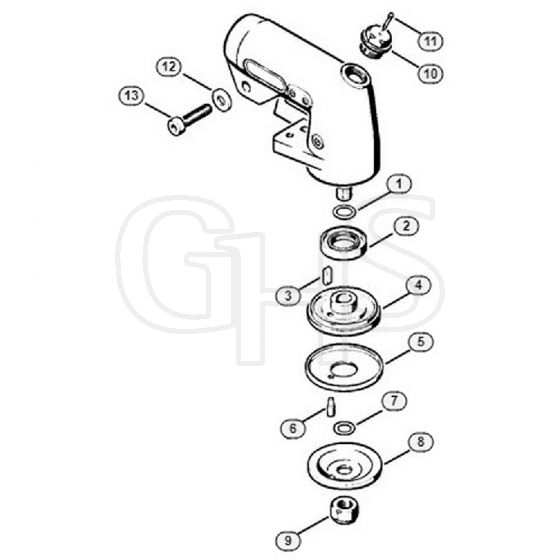 Genuine Stihl FS353 / C - Gear head