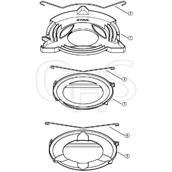 Genuine Stihl FS360 C-E / Q - Transport guard