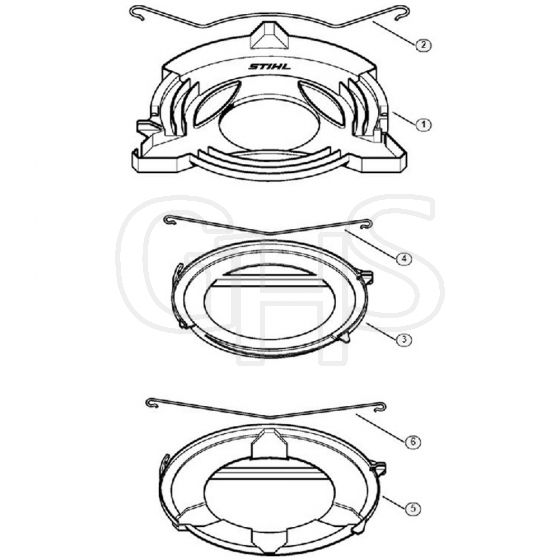 Genuine Stihl FS410 C-E / Q - Transport guard