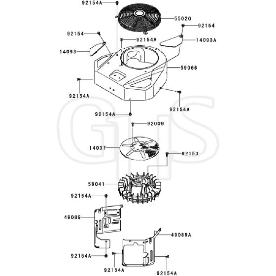 Countax Fs481V Es04 Fs481V Fs04 - 05 Cooling Equipment