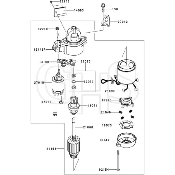 Countax Fs481V Es04 Fs481V Fs04 - 11 Starter