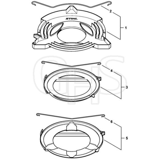 Stihl FS561.0 C-EM - Transport Guard - Parts Diagram