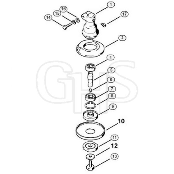 Genuine Stihl FS61 RE / F - Housing (Driving)