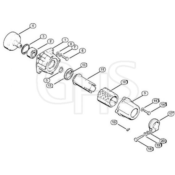 Genuine Stihl FS65 / E - Clutch housing