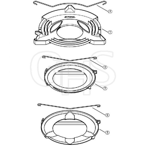 Genuine Stihl FS74 / Q - Transport guard