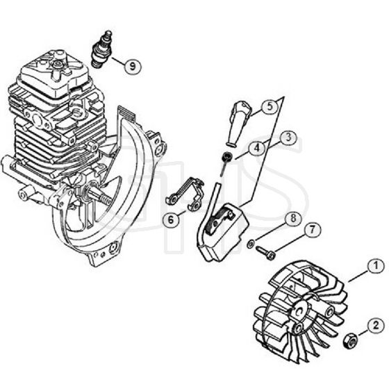 Genuine Stihl FS91 / D - Ignition system