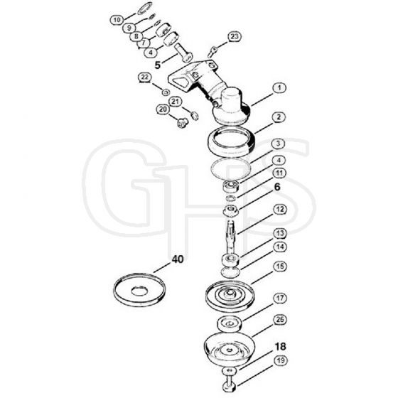 Genuine Stihl FS96 / H - Gear head