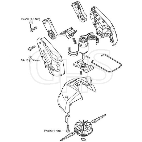 Genuine Stihl FSA45 / G - Tightening torques