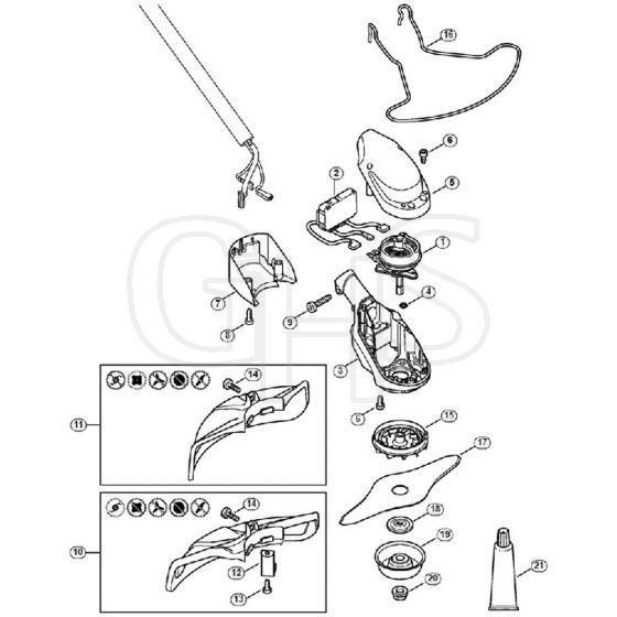 Genuine Stihl FSA90 / E - Electric motor