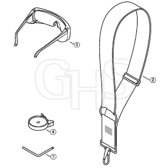 Genuine Stihl FSE71 / C - Tools, Extras