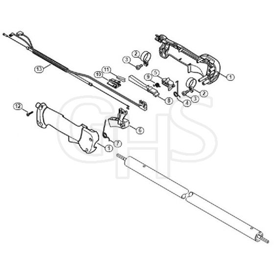 Genuine Stihl FT100 / J - Handle