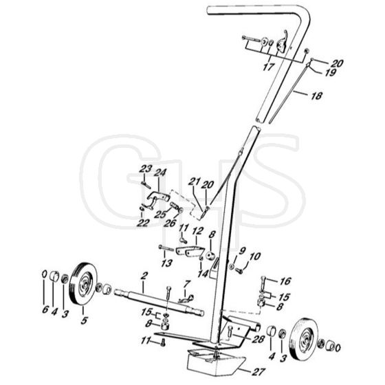 Stihl FW - Cutquik Cart - Parts Diagram