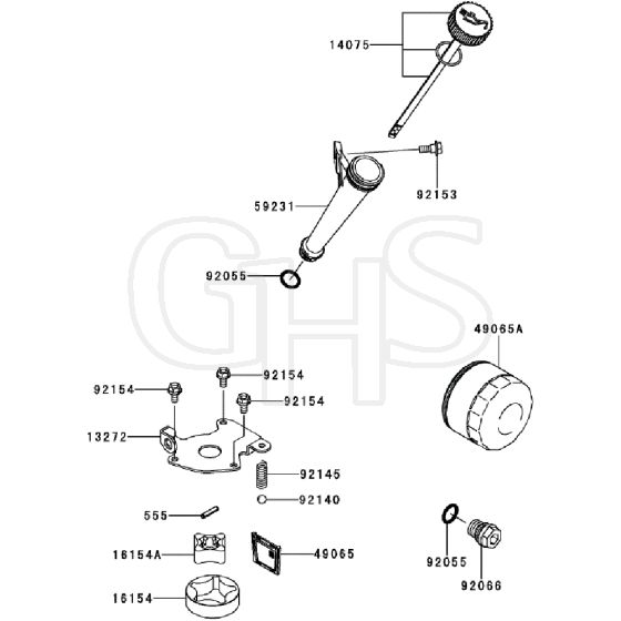 Countax Fx730V Es04 Fx730V Fs04 - 04 Lubrication Equipment