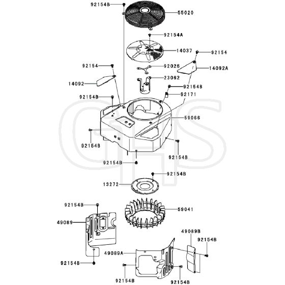 Countax Fx730V Es04 Fx730V Fs04 - 05 Cooling Equipment