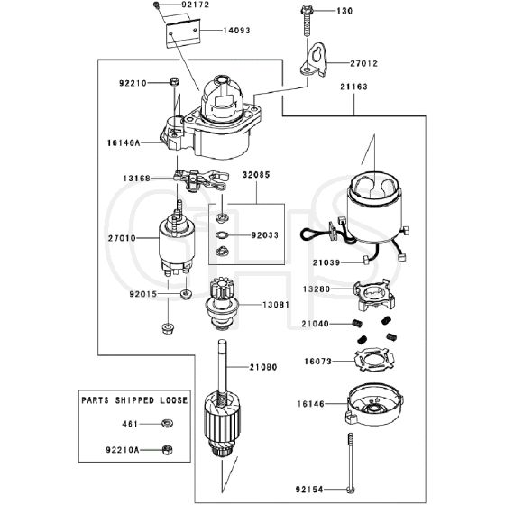 Countax Fx730V Es04 Fx730V Fs04 - 11 Starter