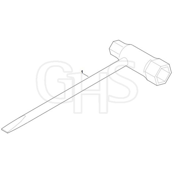 Viking GE 150 - Tools - Parts Diagram