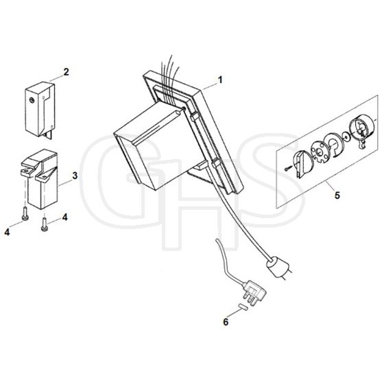 Viking GE 345 - Switch - Parts Diagram