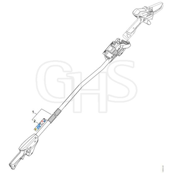 Stihl GTA 26 - Extras - Parts Diagram