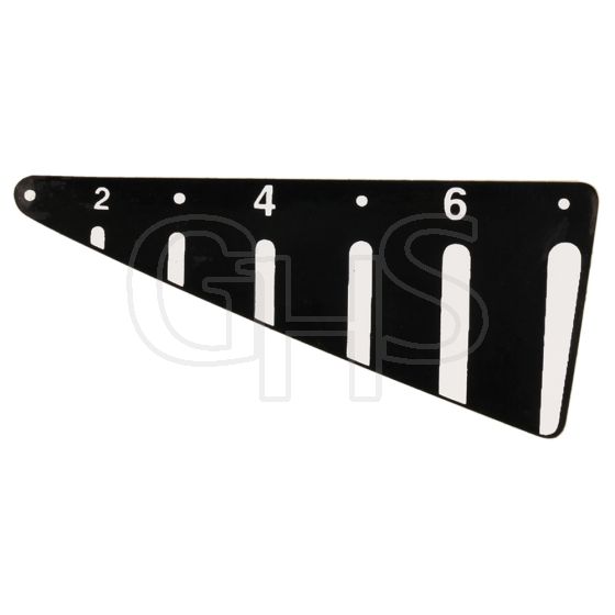 Genuine Hayter Label (Height Of Cut) - 305113