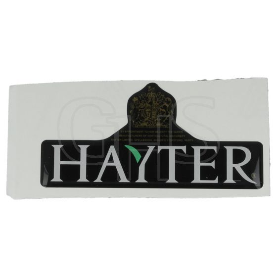 Genuine Hayter Logo Decal Sticker (Hayter) - 410087